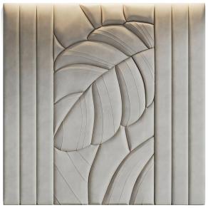 现代软包 靠背 背景墙